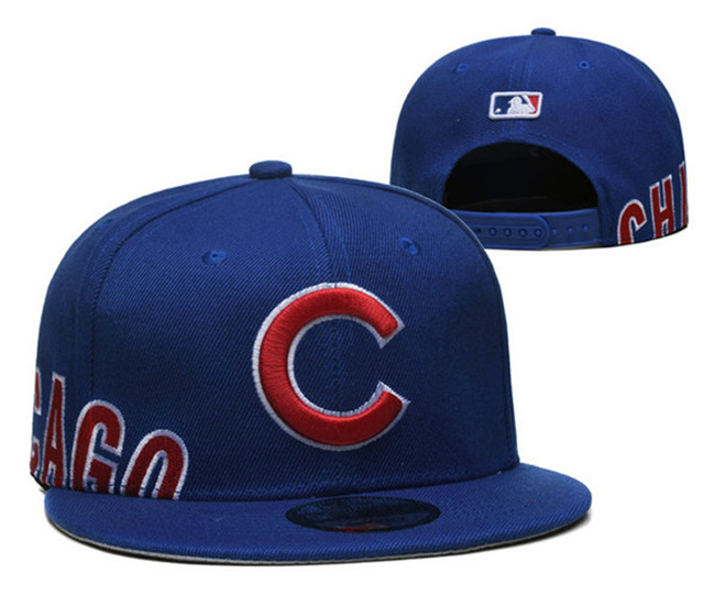 Chicago Cubs Stitched Snapback Hats 031